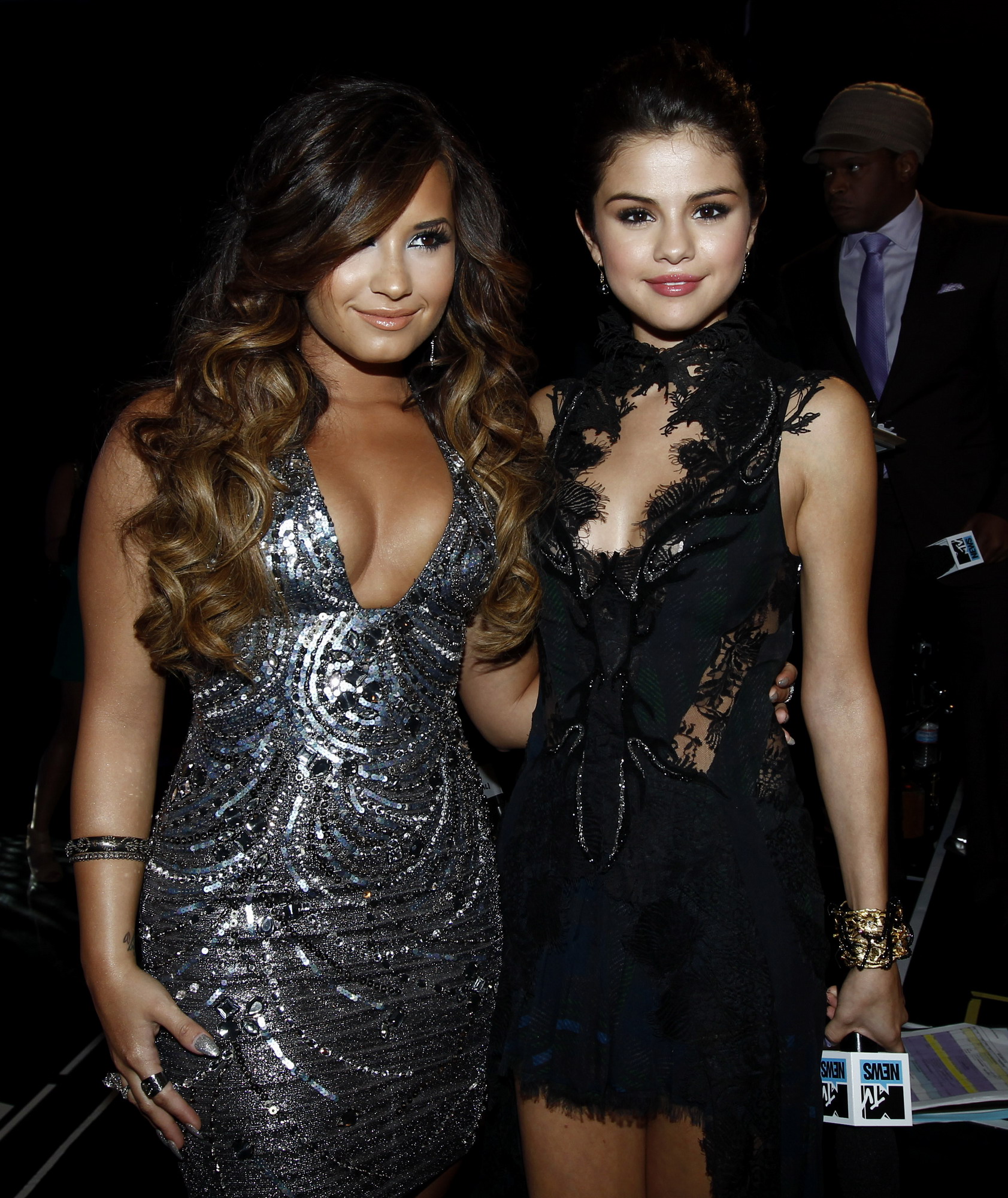 Demi Lovato with Selena Gomez