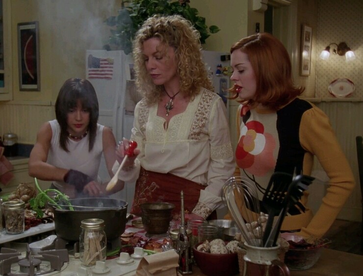 Alyssa Milano, Shareen Mitchell & Rose McGowan Sitcoms Online Photo