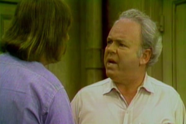 Rob Reiner & Carroll O'Connor - Sitcoms Online Photo Galleries