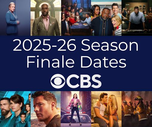 CBS 2025-26 Season Finale Dates