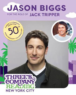 Three's Company Reading - Jason Biggs